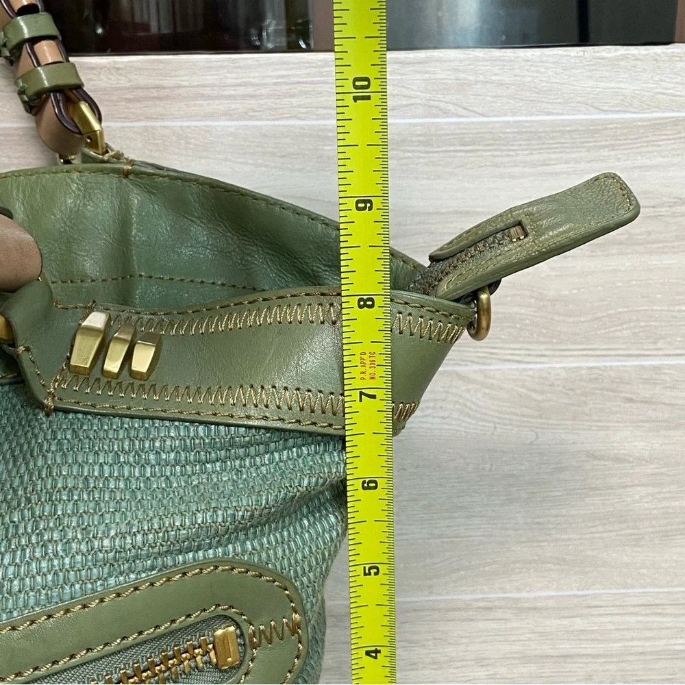 ORYANY / Fabric & Leather Boho Hobo Purse